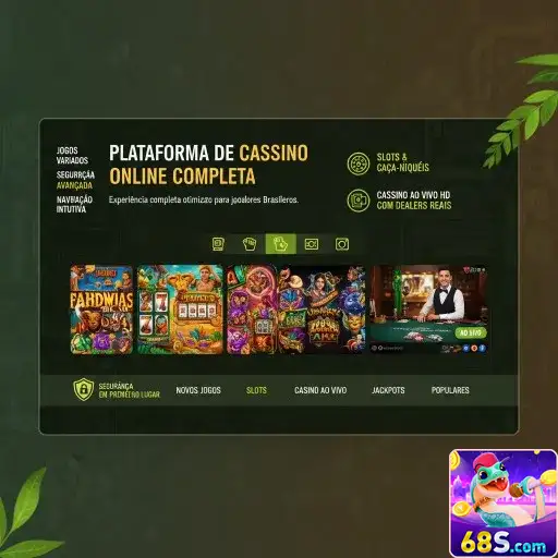 68s experimente exclusivo caça-níqueis